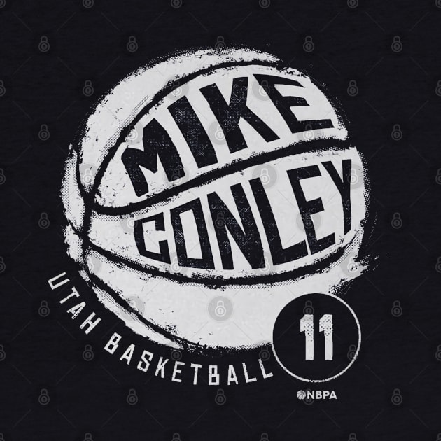 Mike Conley Utah Basketball by TodosRigatSot